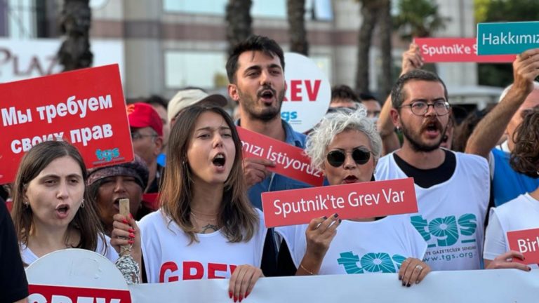 Sputnik’te grev 20’inci gününde: Bu suçlara sessiz mi kalacaksınız?