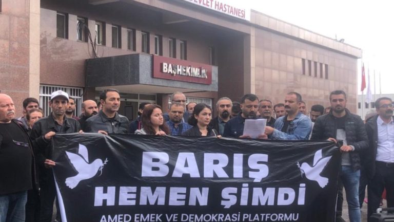 Diyarbakır Emek ve Demokrasi Platformu: Ortadoğu’da barış tesis edilsin