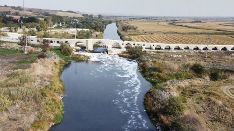 Ergene Nehri’nin suyu ‘en kirli’ boyuta ulaştı