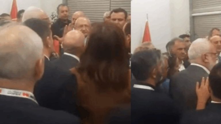 Kılıçdaroğlu ‘karar’ anının videosu: ‘İzin vermiyorum çekilmenize’