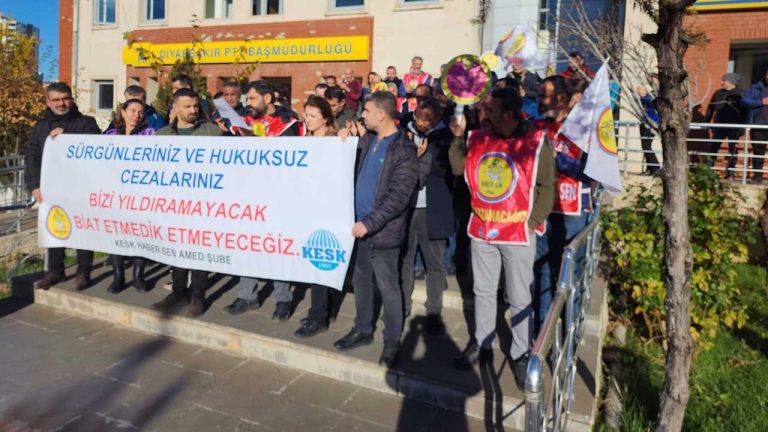 Diyarbakır’da PTT çalışanı sürgün edildi