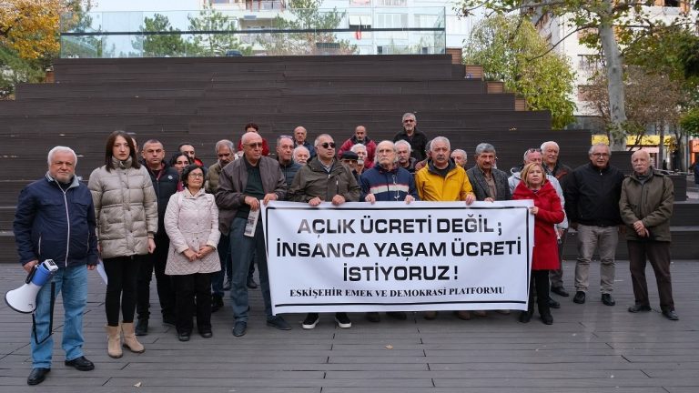 Eskişehir Emek ve Demokrasi Platformu: ‘Yılda en az 4 kez asgari ücret artışı sağlanmalı’