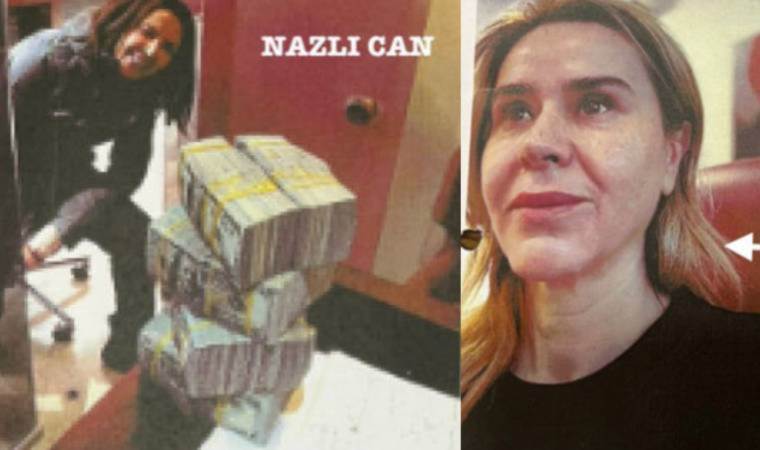 Seçil Erzan’ın yeni görüntüleri ortaya çıktı! Dolar balyalarıyla poz vermişler