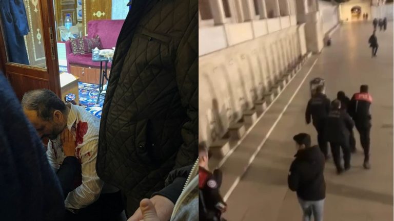 Fatih Camisi’nde namaz sonrası imama bıçaklı saldırı: Hayati tehlikesi var
