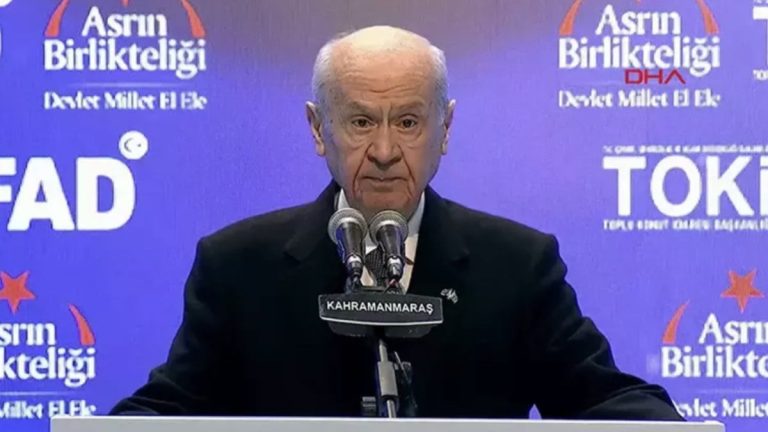 Devlet Bahçeli: Cumhurbaşkanı Erdoğan ile omuz omuza yürüyeceğiz