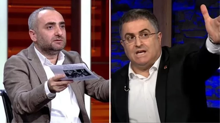Ersan Şen canlı yayında “1 saat konuşulur mu lan?” dedi, İsmail Saymaz’ın öfkeden gözü döndü