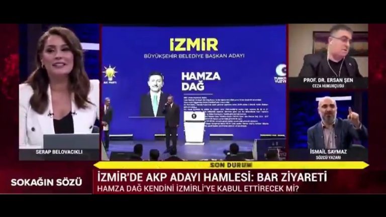Ersan Şen İsmail Saymaz’a ‘lan’ dedi, yayın durdu