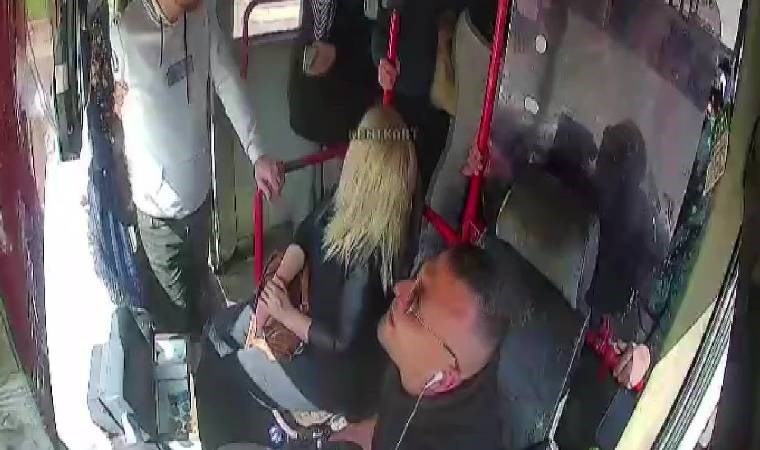 Şoför ve muavin yolcuya sopayla saldırdı!