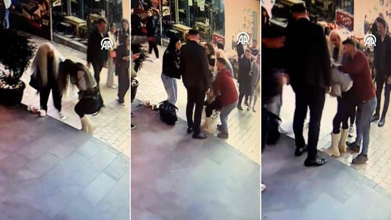 Boğazına yabancı cisim kaçan kadın Heimlich manevrasıyla kurtarıldı