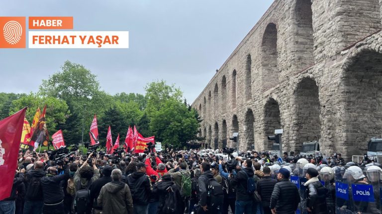 Saraçhane’de işçi ve emekçilerin 1 Mayıs yürüyüşüne polis saldırısı