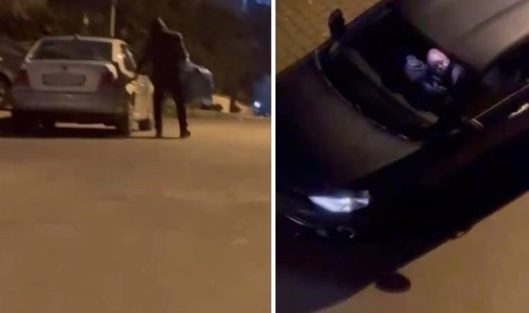 Murat Ağırel’in evinin önünde arabasına zarar verdiler