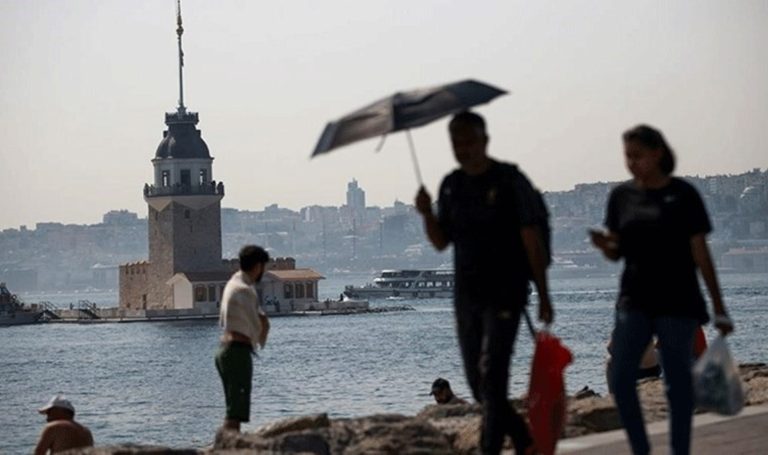 İstanbul’da sabahın ilk saatlerinde sıcak hava ve nem etkili oluyor