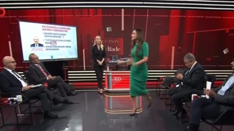 Şaban Sevinç ‘kredi kartıyla saat almaya benzemez’ dedi, Buket Aydın yayını terk etti