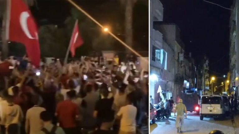 Suriyelilere yönelik ırkçı saldırılar: Belediyeye TOMA’lı koruma