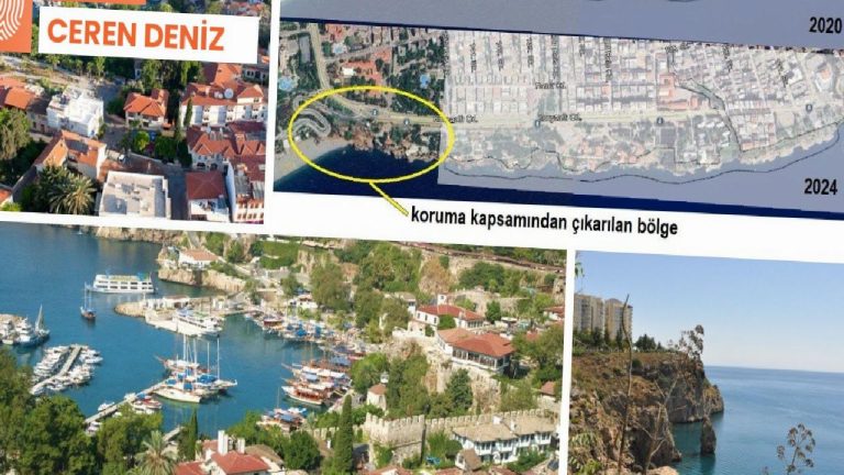 Antalya falezlerinde koruma sınırı daraltıldı
