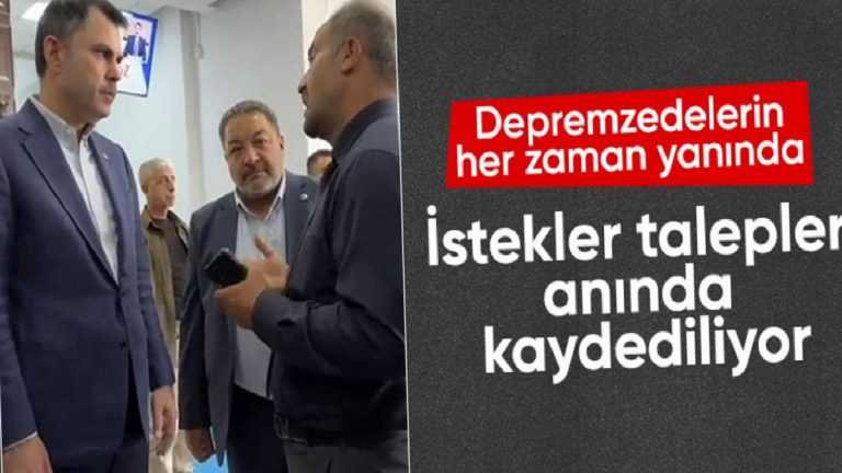Murat Kurum’dan zelzele konutlarını yavaş yapan müteahhitlere karşı talimat