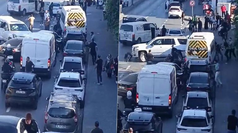 ABD vatandaşı çıktı: Avcılar’da galeriden çaldığı ciple önüne gelene çarptı