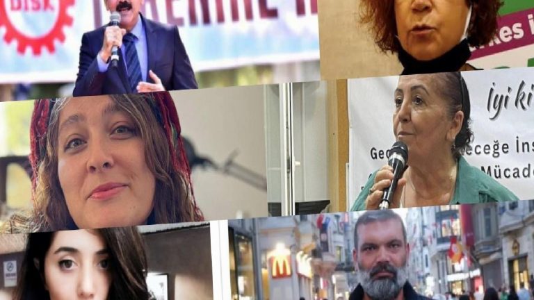 Gazeteci, siyasetçi ve sendikacılar adliyeye sevk edildi