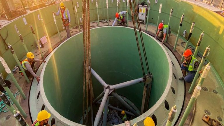 Akkuyu NGS’nin 4’üncü güç ünitesinde reaktör şaftı monte edildi