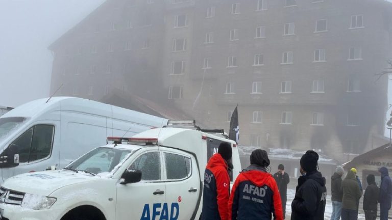 Kartalkaya’da 76 kişinin hayatını kaybettiği otelde AFAD arama yapacak