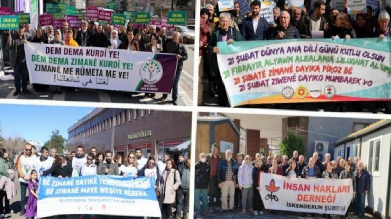 21 Şubat ‘Anadil Günü’ etkinlikleri: Kürtçeye dönük yasaklara tepki