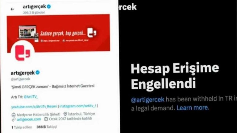 Artı Gerçek’in X hesabına erişim engeli: ‘Ağır bir sansür müdahalesi’