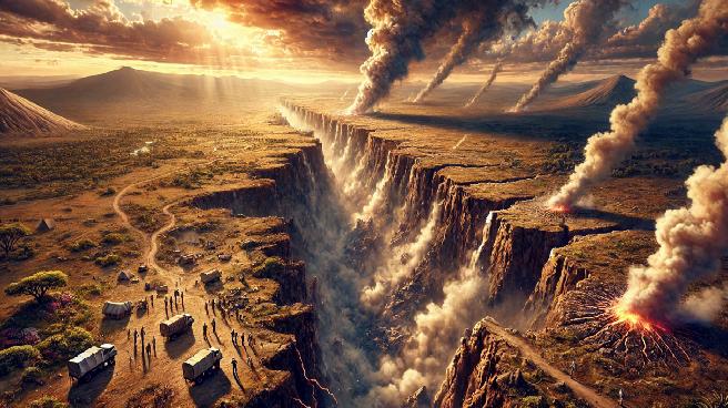 Bilim insanları dev çatlakları işaret etti, Afrika bölünüyor: Kıtada yeni bir okyanus oluşacak