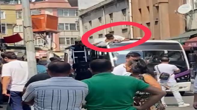 Ordu’da Teknisyene Dolmuş Çarptı: O Anlar Kamerada