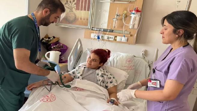 Yüksekten Düşen Genç Kadın Ameliyatla Sağlığına Kavuştu