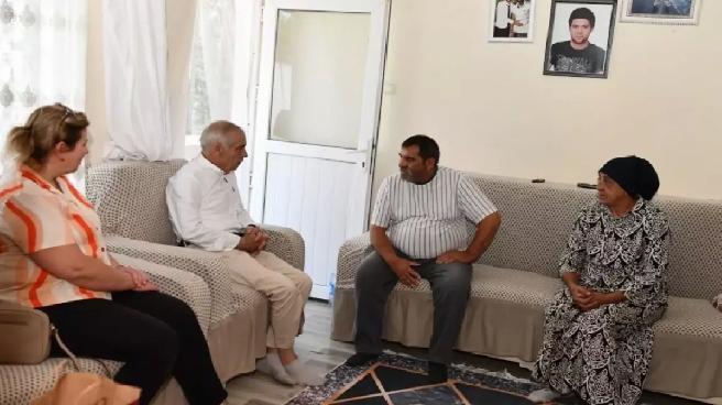 Başkan Özcan’dan Şehit Ailesine Ziyaret