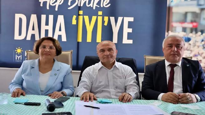 İYİ Partili Usta ve Yüksel, Samsun’da gazetecilerin sorularını yanıtladı