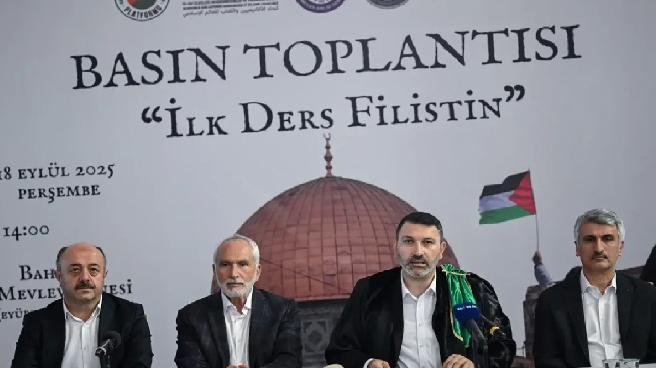 STK’lerden üniversitelere yeni akademik yılda “ilk ders Filistin olsun” çağrısı