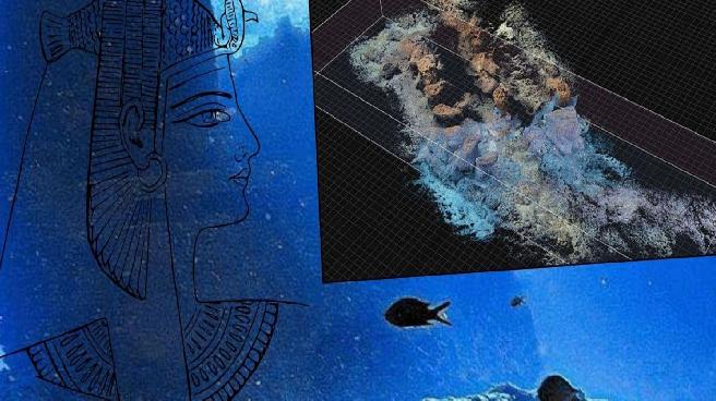 Yeni ipucu: Kleopatra’nın mezarı Akdeniz’in derinliklerinde mi?