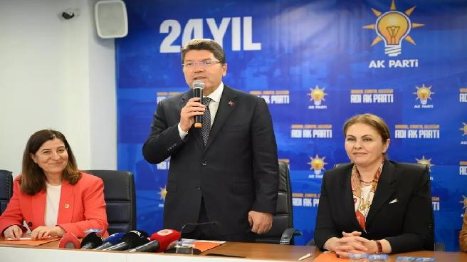 Adalet Bakanı Tunç, AK Parti Edirne İl Başkanlığı’nda konuştu Açıklaması