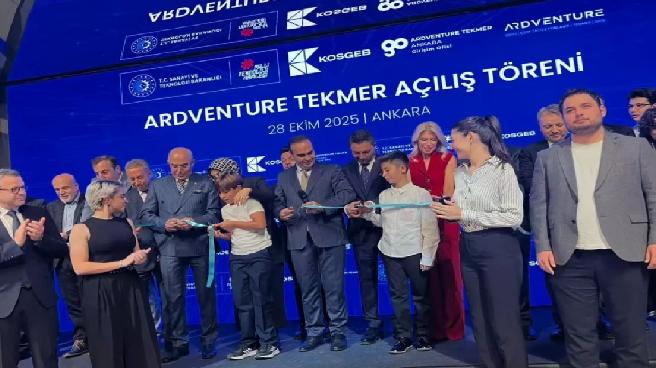 Bakan Kacır: Ardventure TEKMER, girişimlerin küresel markalara dönüşmesi için güçlü bir zemin oluşturacak