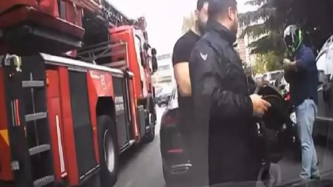 Bakırköy’de Motosikletli İki Sürücü Arasında Kavga Çıktı