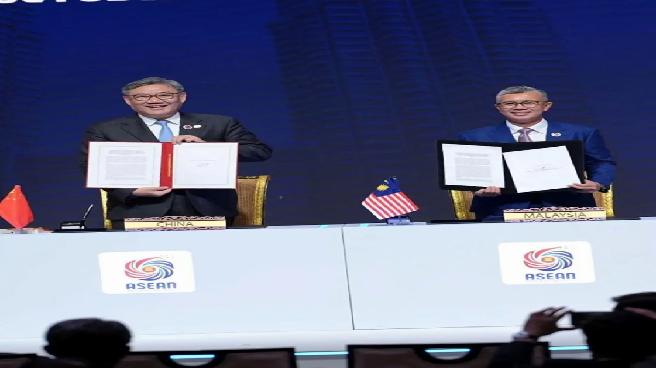 Çin-ASEAN Serbest Ticaret Bölgesi Protokolü İmzalandı