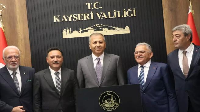 İçişleri Bakanı Ali Yerlikaya Kayseri’yi Ziyaret Etti