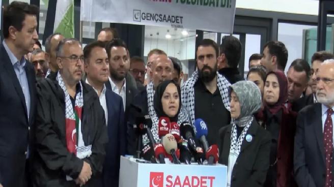 Özgürlük Filosu’nda alıkonulan 3 milletvekili İstanbul’a geldi