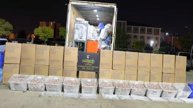 Antalya’da 1.9 Milyon Sentetik Hap ve Uyuşturucu İmalatı Operasyonu