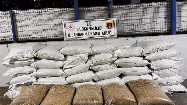 Bursa’da Kaçak Tütün Operasyonu: 5 Gözaltı ve Tons of Ele Geçirildi