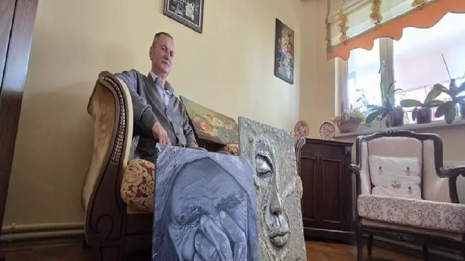Emekli Tornacı Erhan Kardaş, Resim Tutkusu ile Hayatına Renk Katıyor