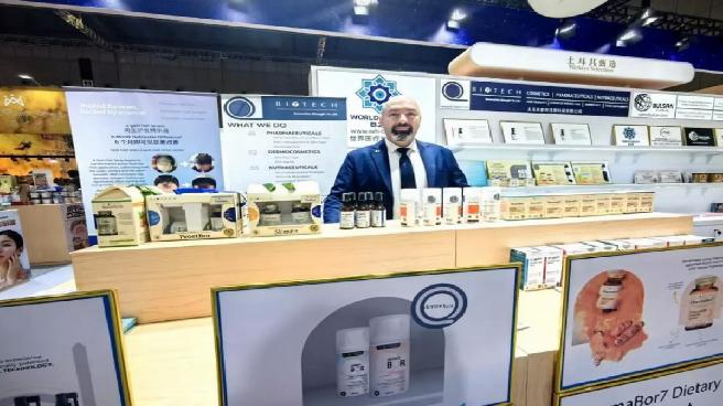 Huzeyfe Benli, Çin İthalat Fuarı’nda Türk Ürünlerini Tanıtıyor