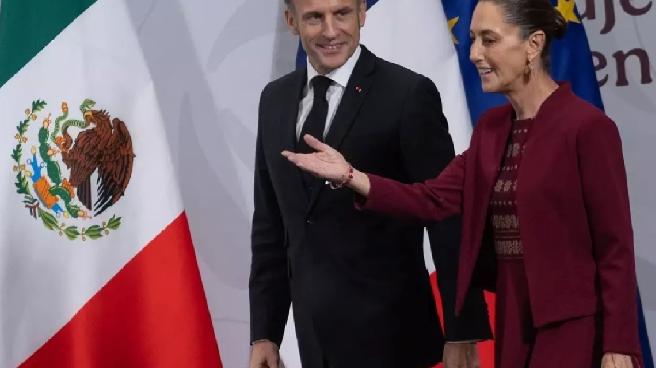 Macron ve Sheinbaum, Fransa-Meksika İlişkilerini Güçlendirme Vurgusu Yaptı