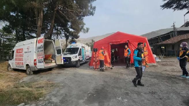 Suluova’da Maden Kazası Tatbikatı Gerçeği Aratmadı