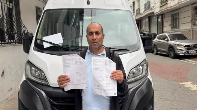 Kredi çekip sıfır aldığı servis minibüsü arıza verdi; 24 kez servise götürdü