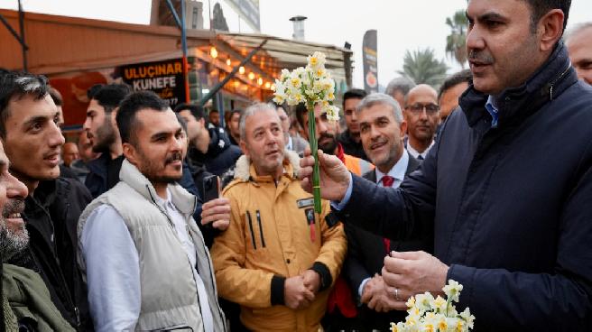 Murat Kurum’dan Hatay paylaşımı: Nergis üzere umudun çiçeği oldu