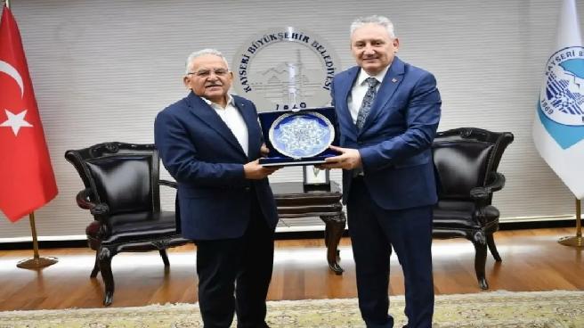 Tarım Reformu Genel Müdürü Yıldız, Başkan Büyükkılıç’ı ziyaret etti