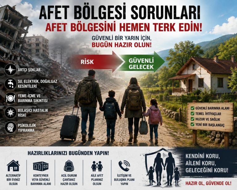 AFET BÖLGESİ SORUNLARI