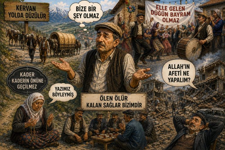 ANADOLU İNSANININ AFET ALGISI…